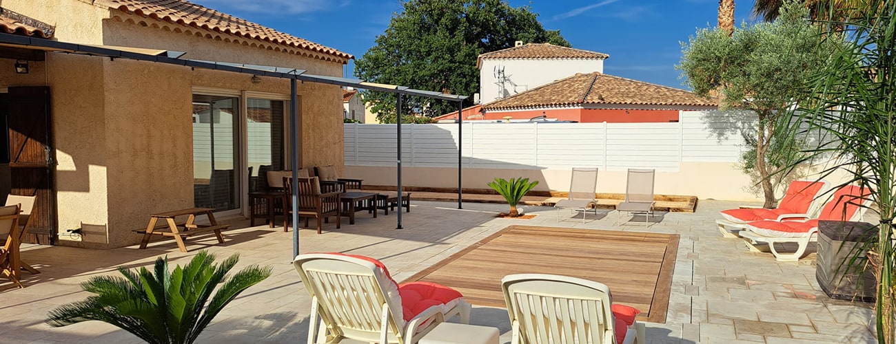 Une piscine à fond mobile à La Valette du Var